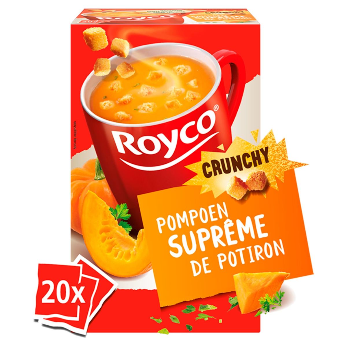 Royco Crunchy Pompoen Suprême 20 x 22.5 g