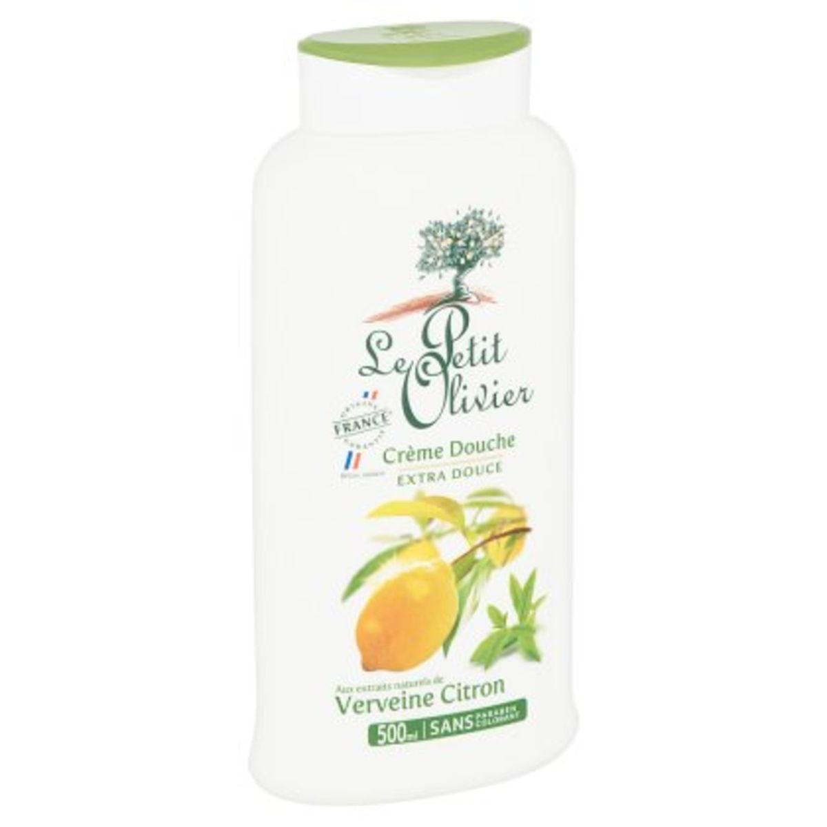 Le Petit Olivier Douchegel natuurlijke citroenverbena extracten 500 ml