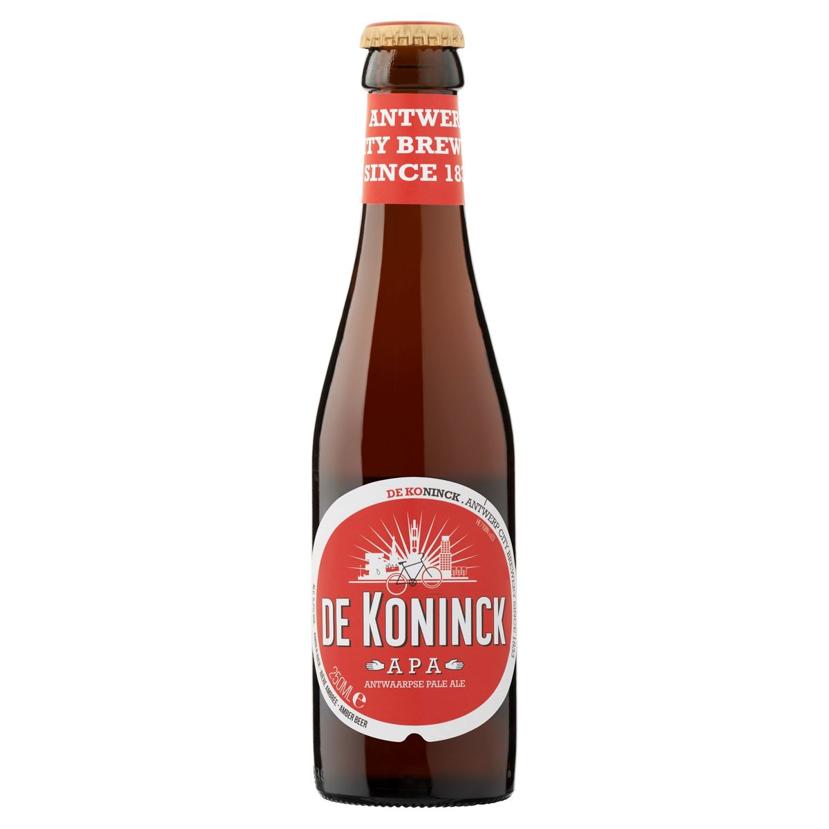 De Koninck APA Amber Bier Fles 250 ml