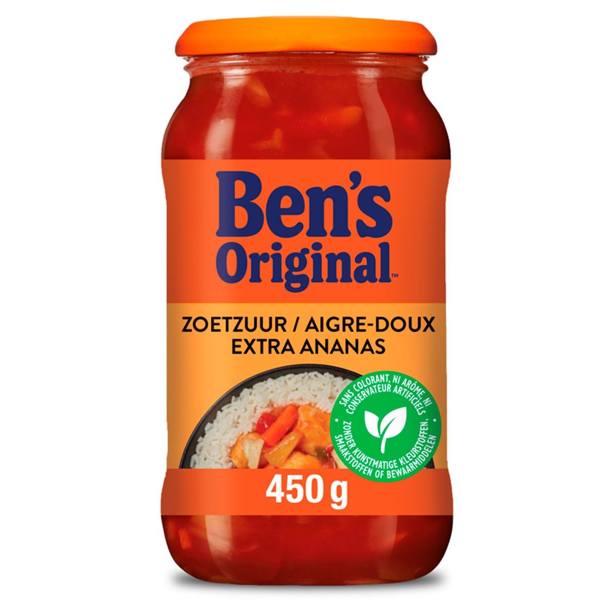 Ben's Original Zoetzuur Extra Ananas 450 g