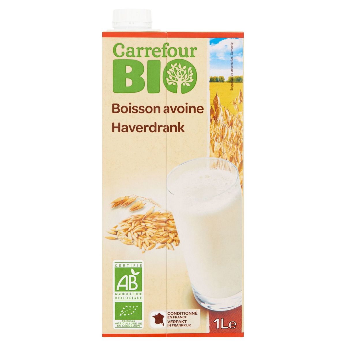 Carrefour Bio Boisson Avoine 1 L
