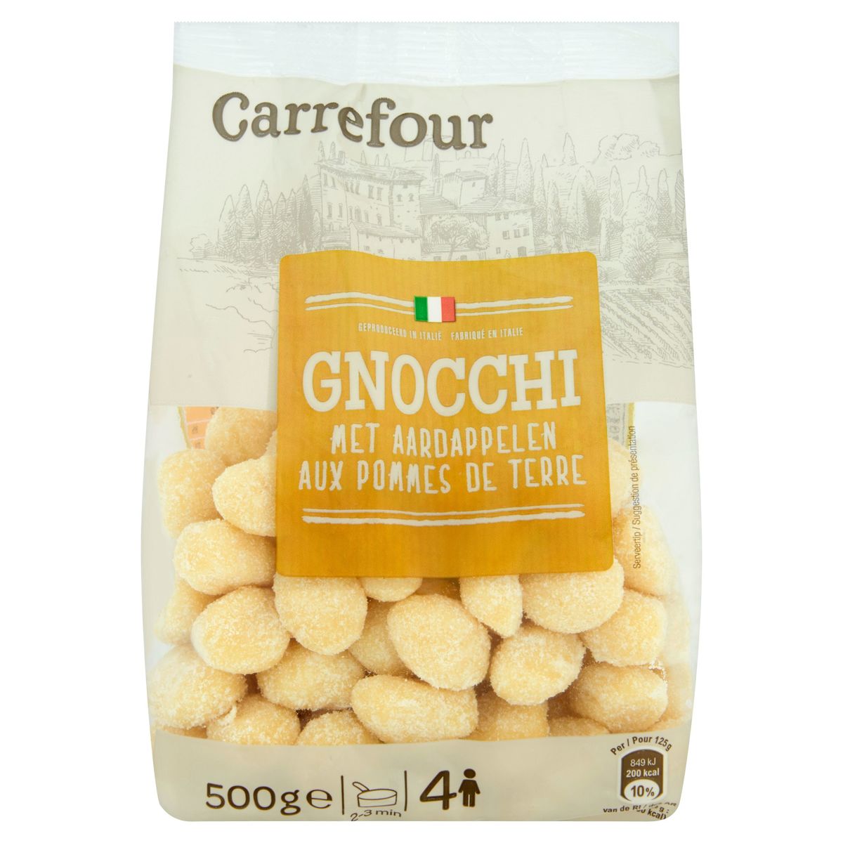 Carrefour Gnocchi met Aardappelen 500 g