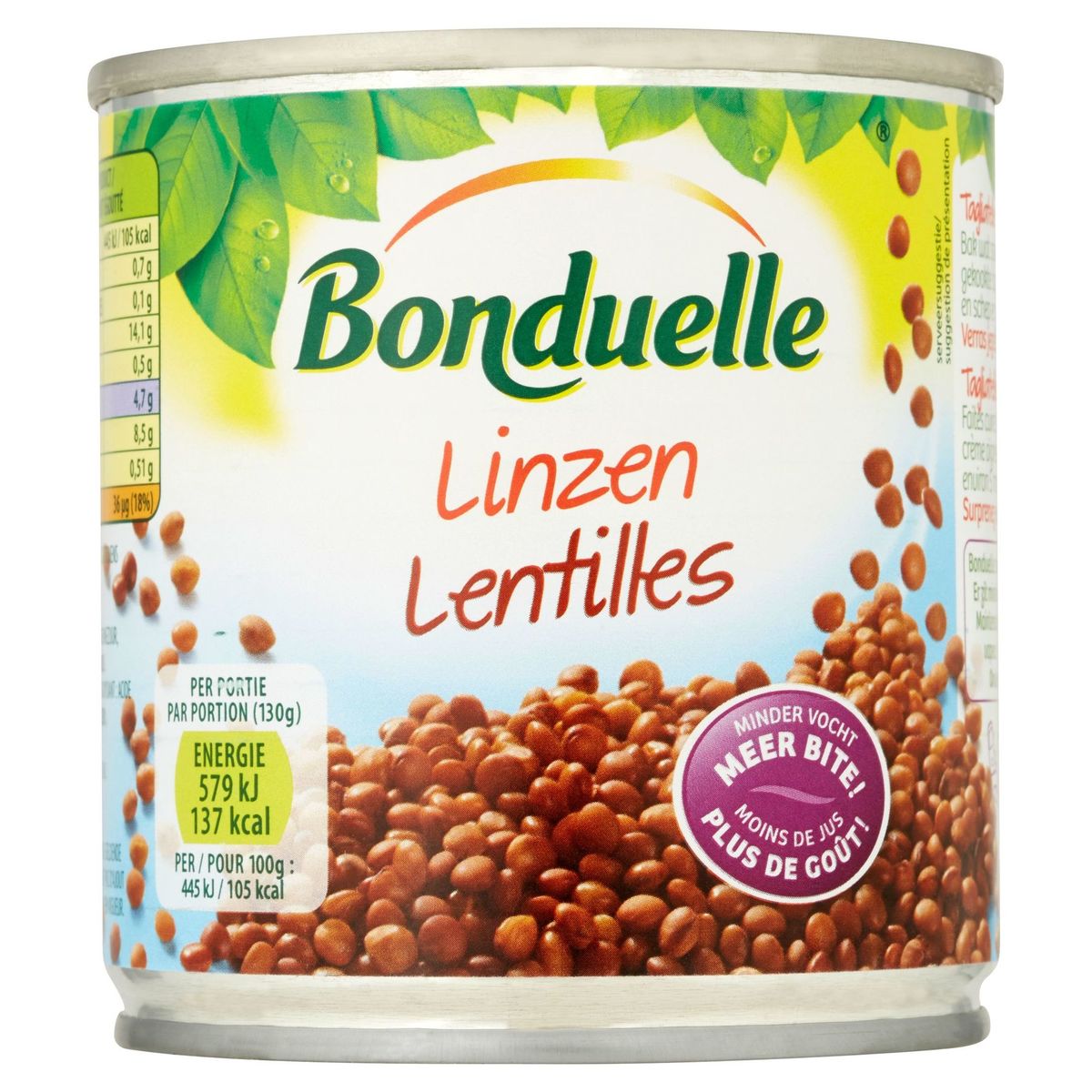 BONDUELLE Lentilles
