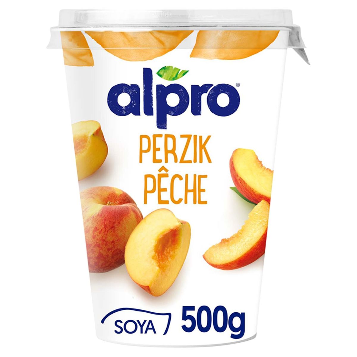 Alpro Plantaardig Alternatief Voor Yoghurt Soja Perzik 500g
