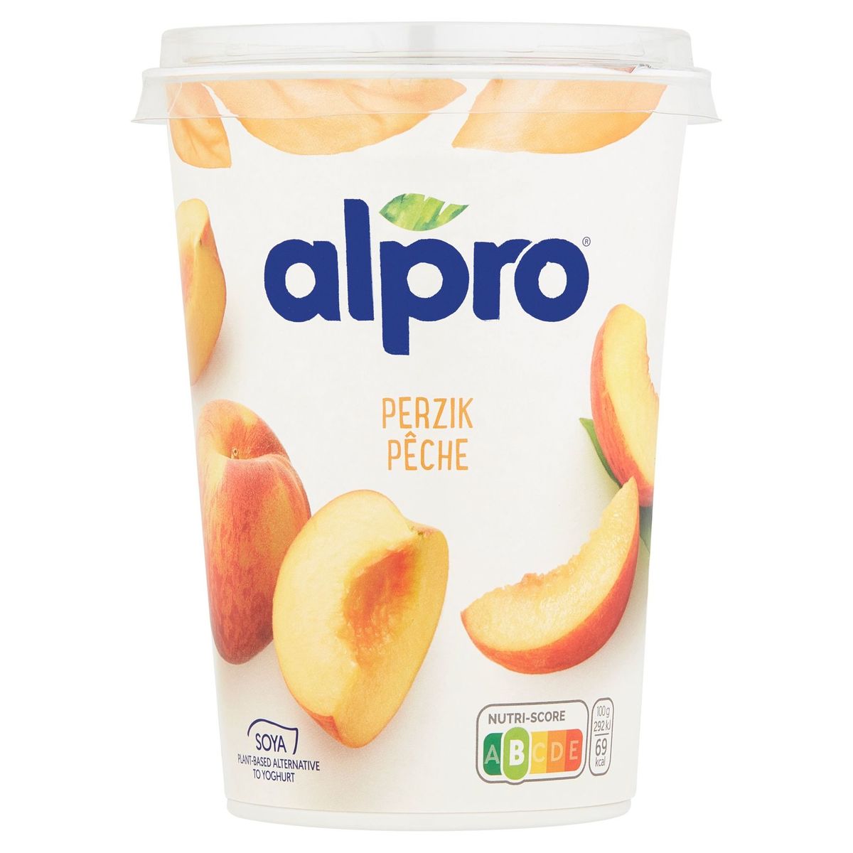 Alpro Plantaardig Alternatief Voor Yoghurt Soja Perzik 500g