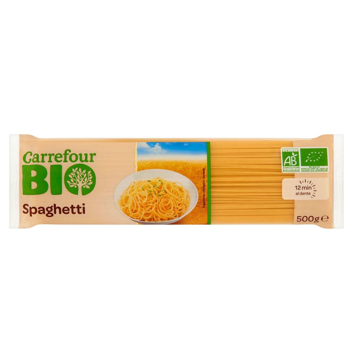 Carrefour Bio Spaghetti 500 g