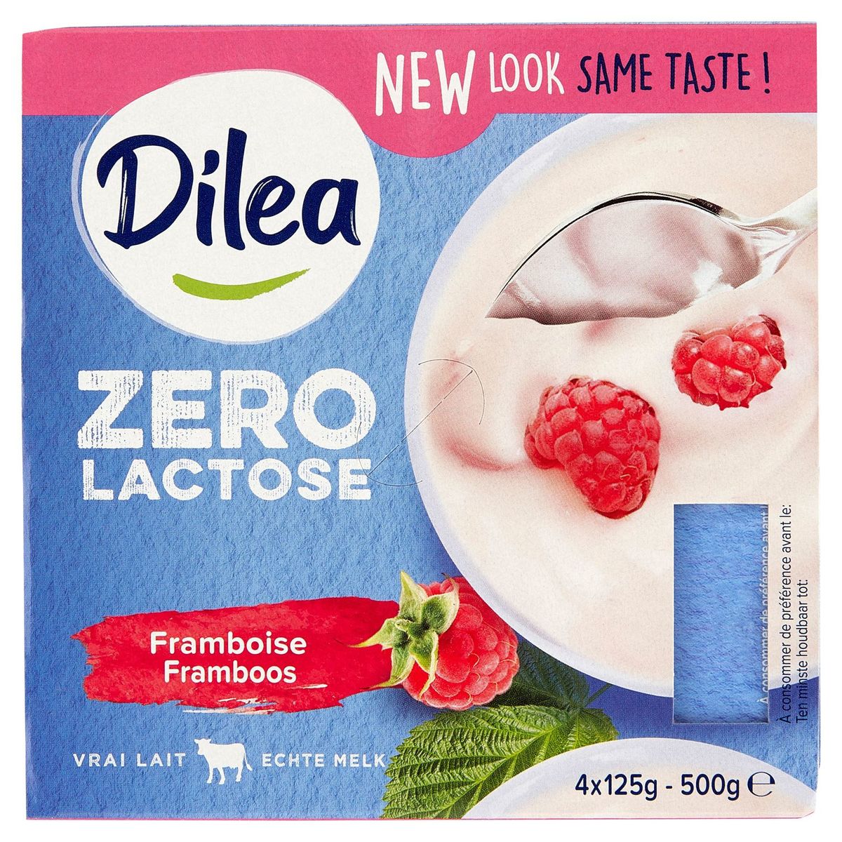 Dilea Zero Lactose Nature 4 x 125 g