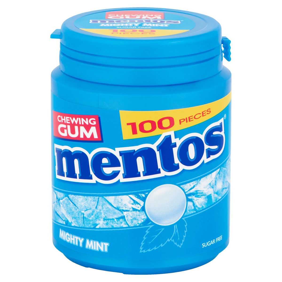 Mentos Chewing Gum Mighty Mint Sugar Free 100 Pièces 150 g
