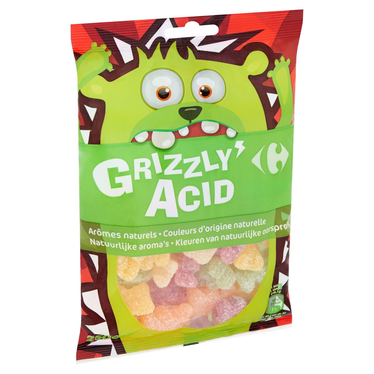 Carrefour Grizzly' Acid 250 g