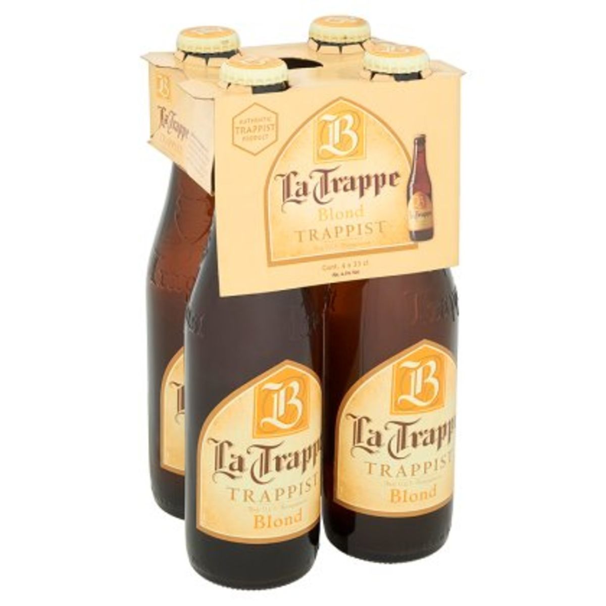 La Trappe Trappist Blond Bouteilles 4 x 330 ml