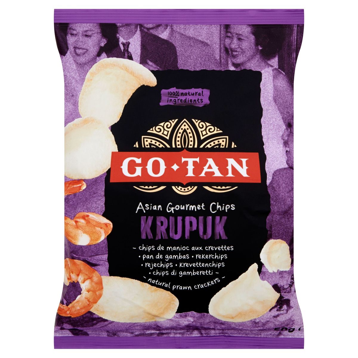 Go-Tan Asian Gourmet Chips Krupuk 50 g