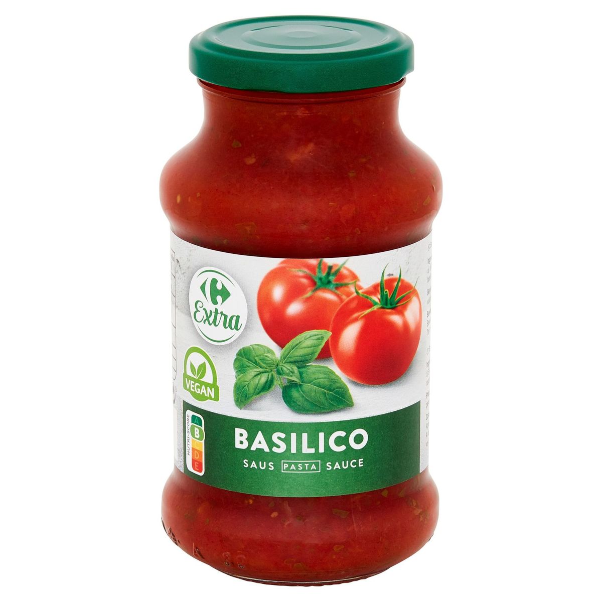 Carrefour Extra Basilico Saus Pasta 400 g