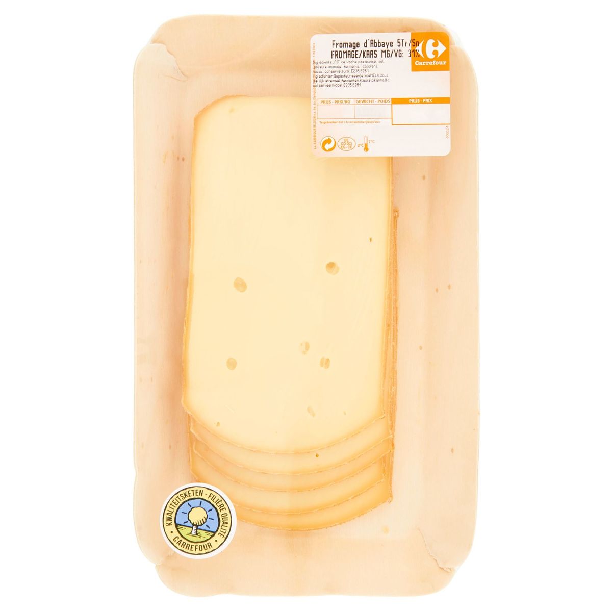 Carrefour FQC Fromage d'Abbaye 5 Tranches