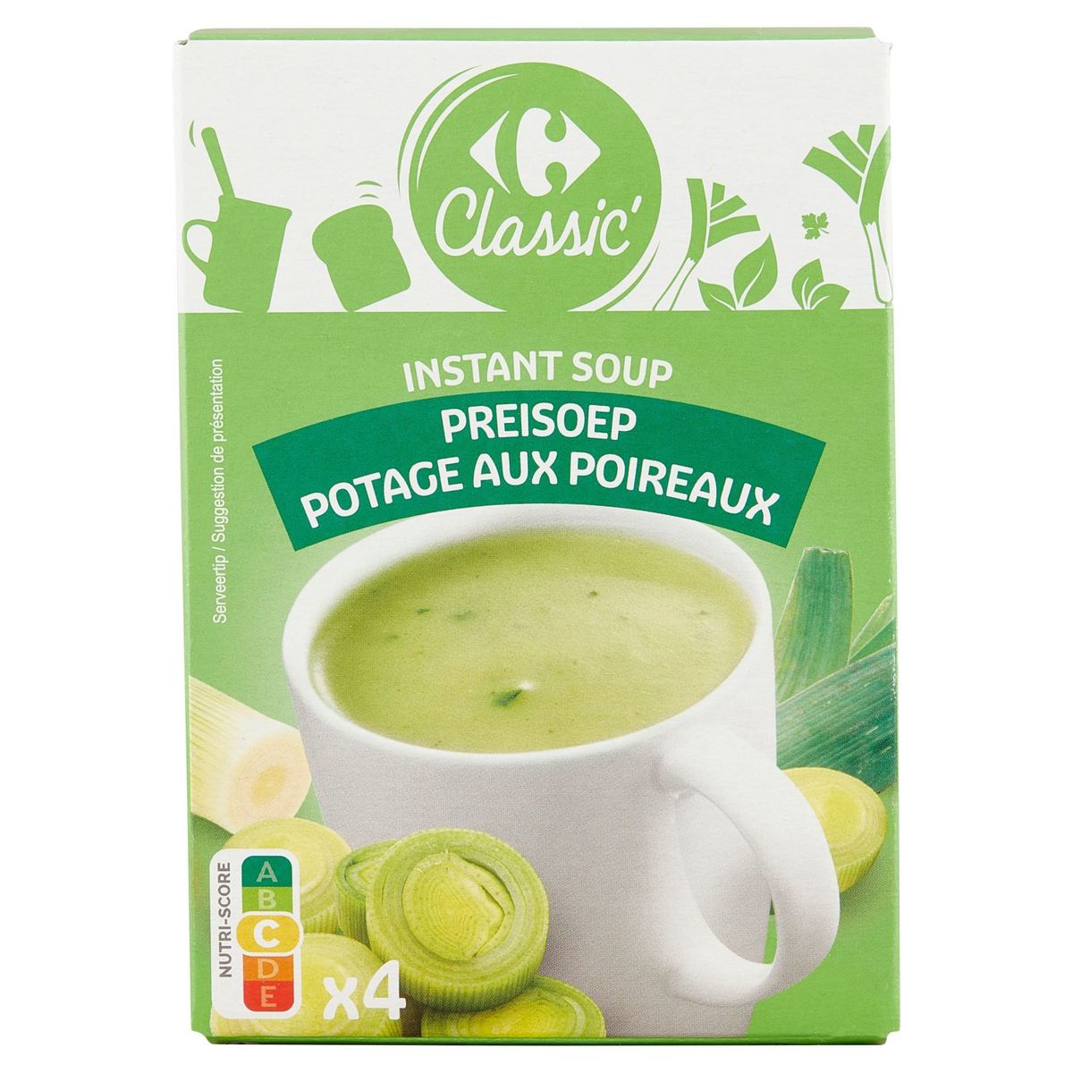 Carrefour Classic' Instant Soup Preisoup 4 x 16 g