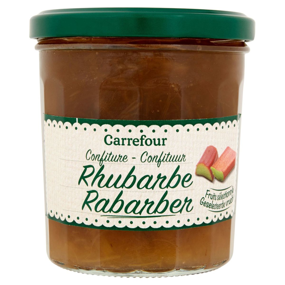 Carrefour Confiture Rhubarbe 370 g