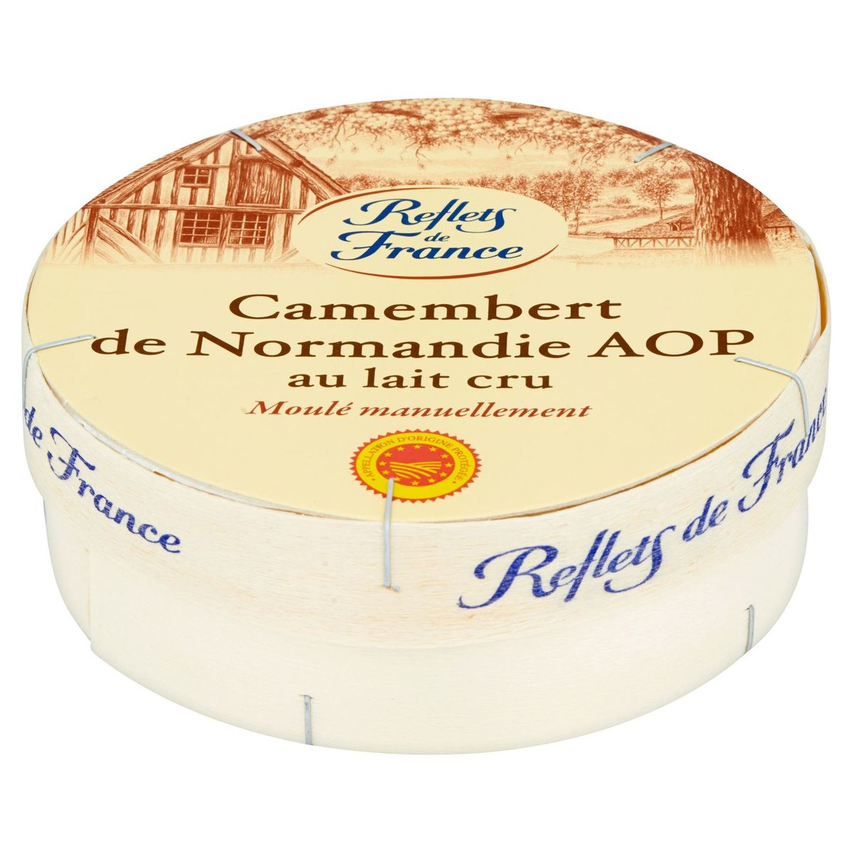 Reflets de France Camembert de Normandie AOP au Lait Cru 250 g