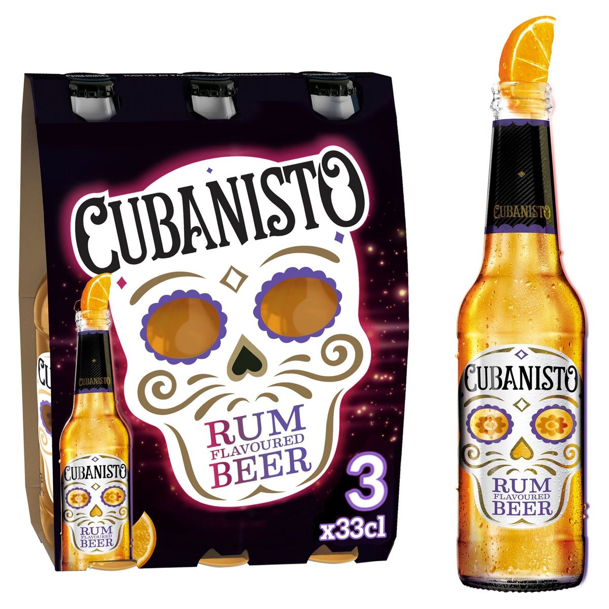Cubanisto Rum Flavoured Beer Bouteilles 3 x 33 cl