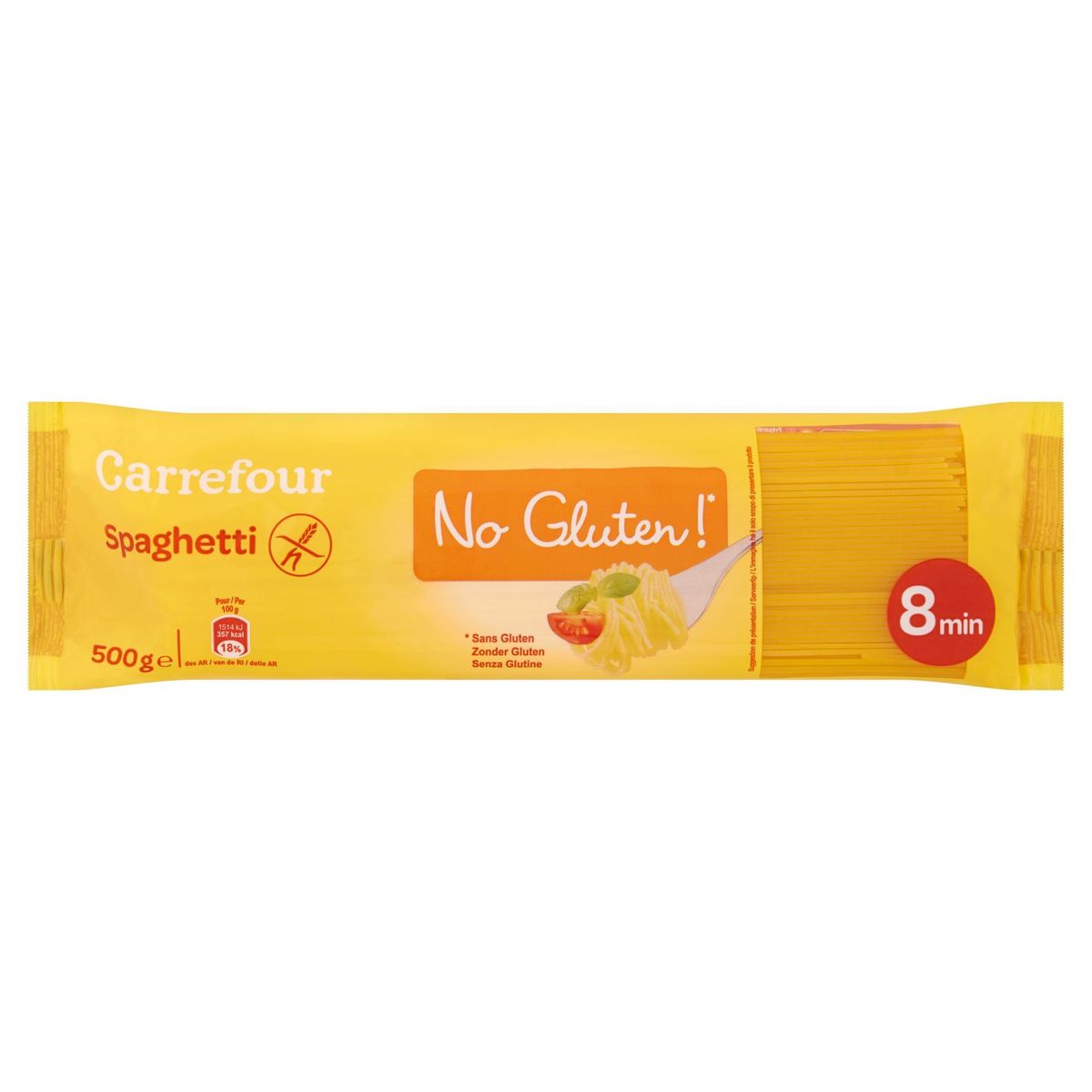 Carrefour Spaghetti No Gluten 500 g