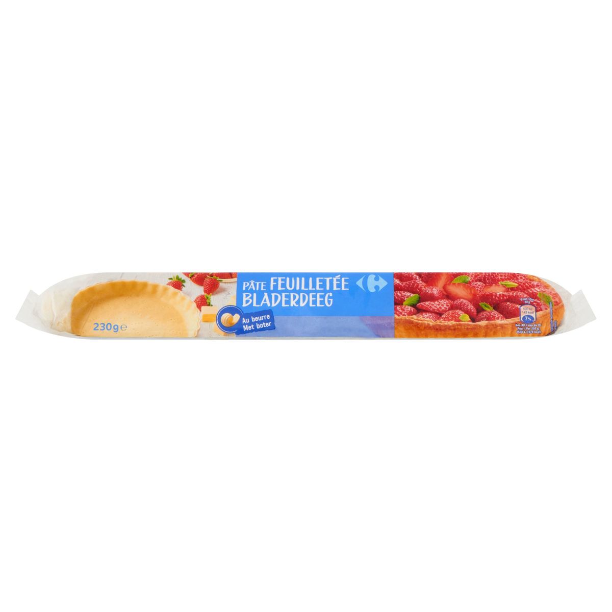 Carrefour Pâte Feuilletée au Beurre 230 g