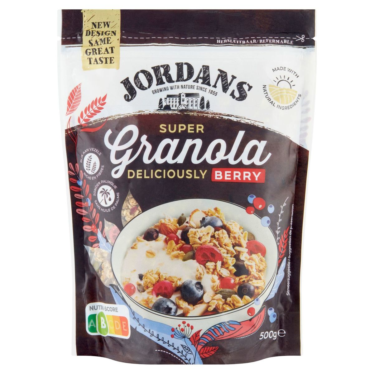 Jordans Super Granola Deliciously Berry 500 g