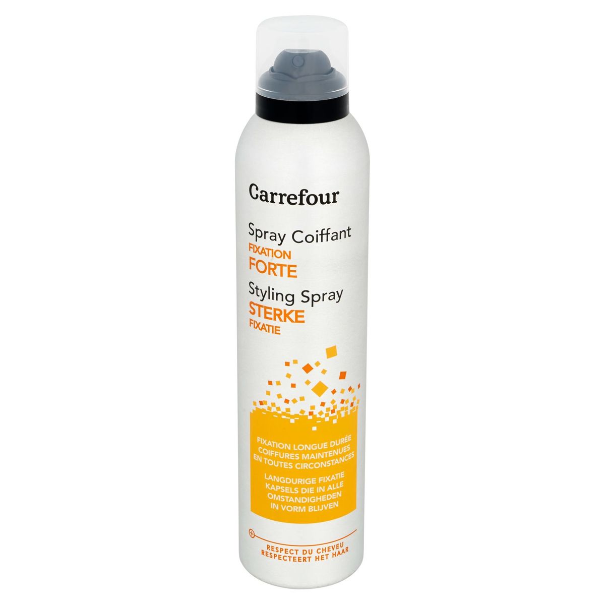 Carrefour Spray Coiffant Fixation Forte 250 ml