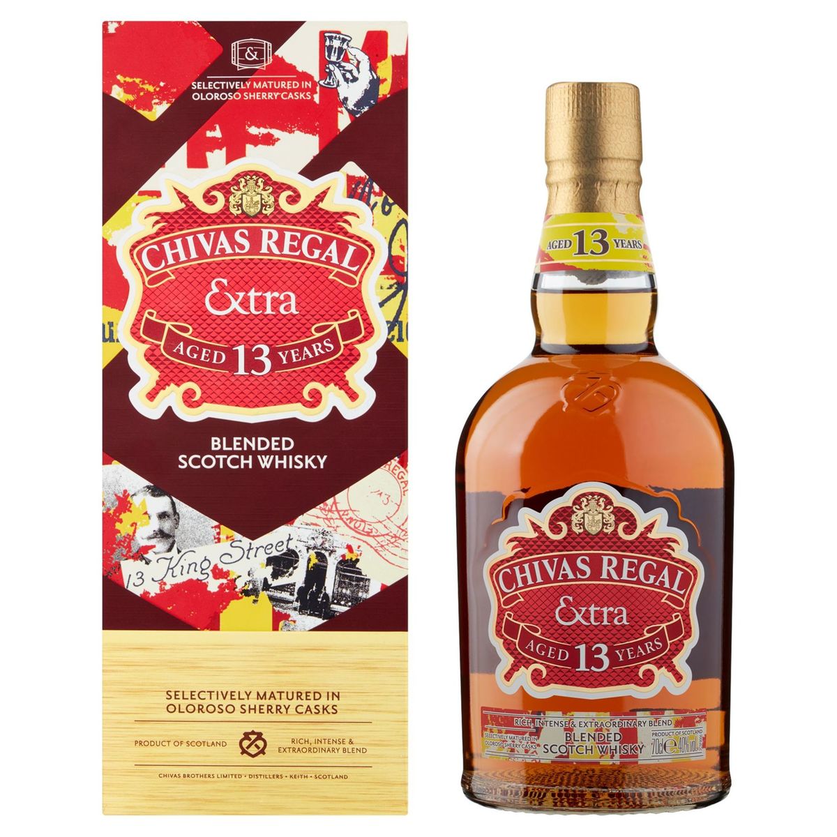 Chivas Regal Extra Blended Scotch Whisky 70 cl