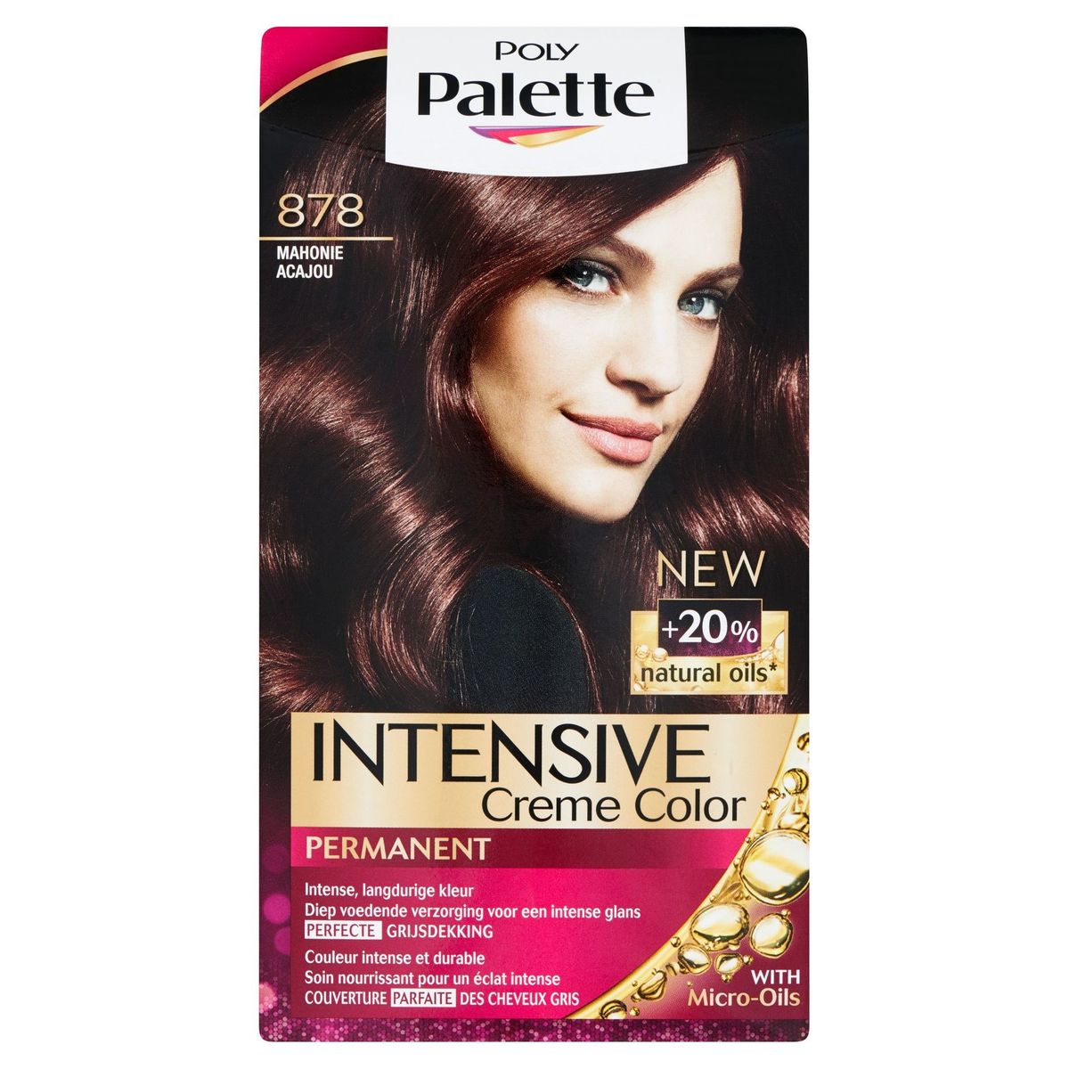 Poly Palette 878 Mahonie Permanente Haarverf