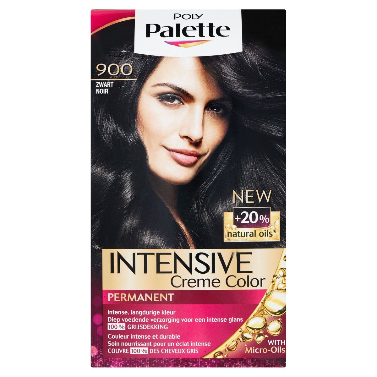 Poly Palette 900 Zwart Permanente Haarverf
