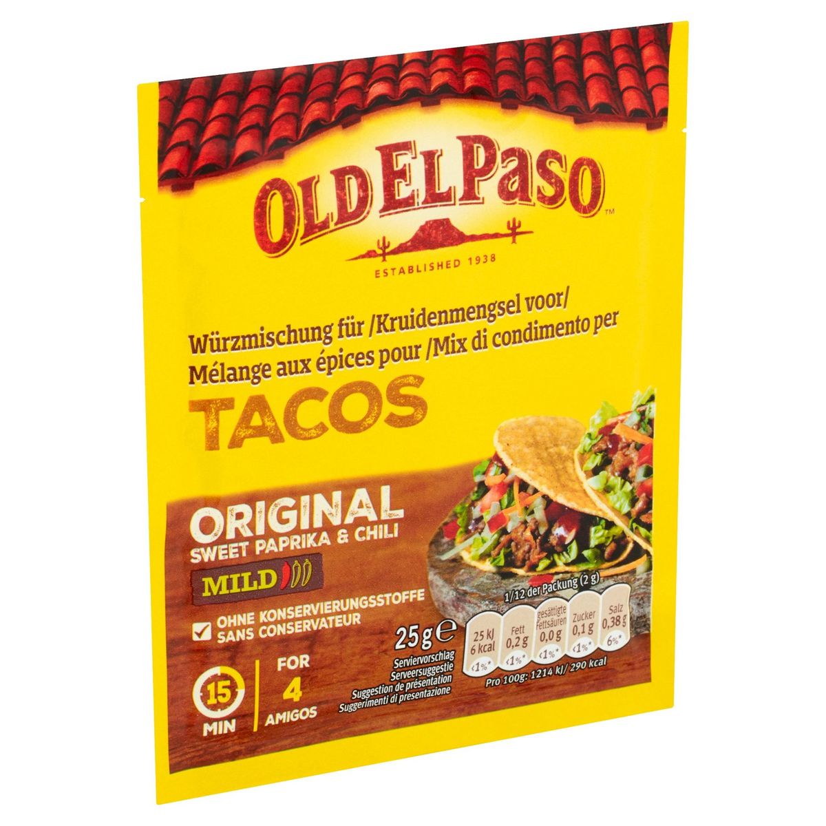 Old El Paso Mélange Épices Tacos Sweet Paprika & Chili Mild 25 g