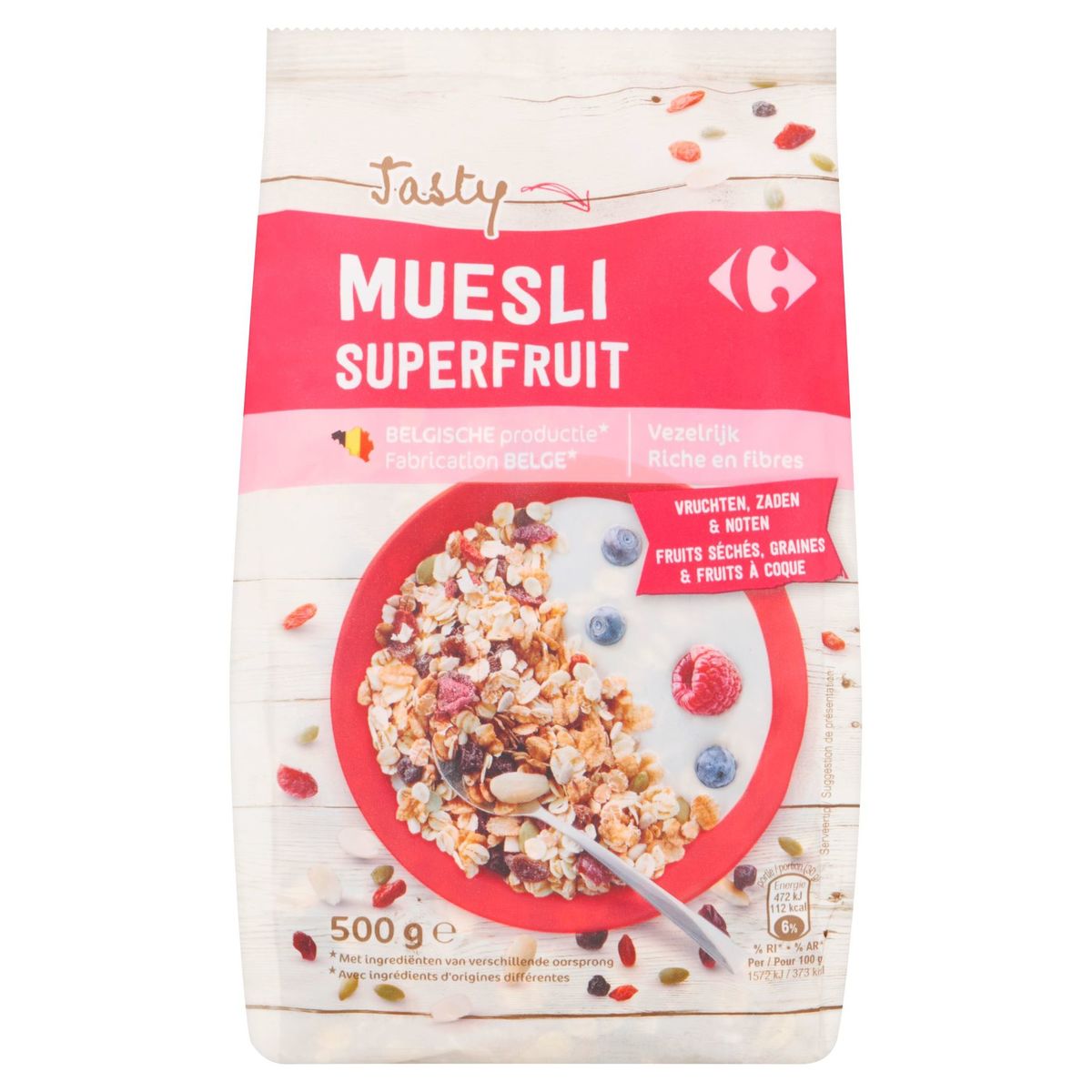 Carrefour Tasty Muesli Superfruit 500 g Carrefour Site