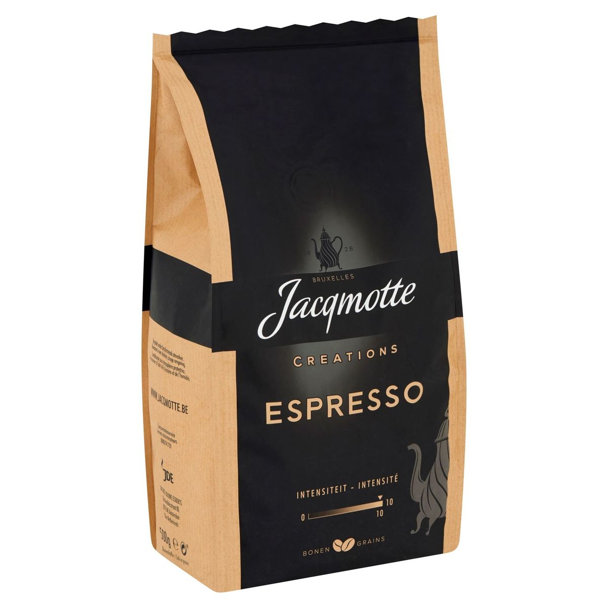 Jacqmotte Koffie Bonen Espresso 500g