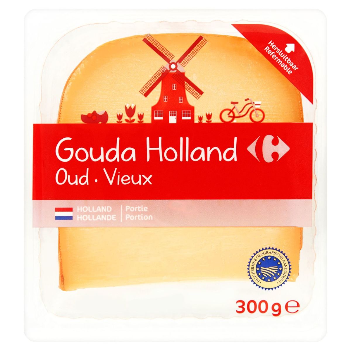 Carrefour Gouda Holland Vieux bloc 300 g