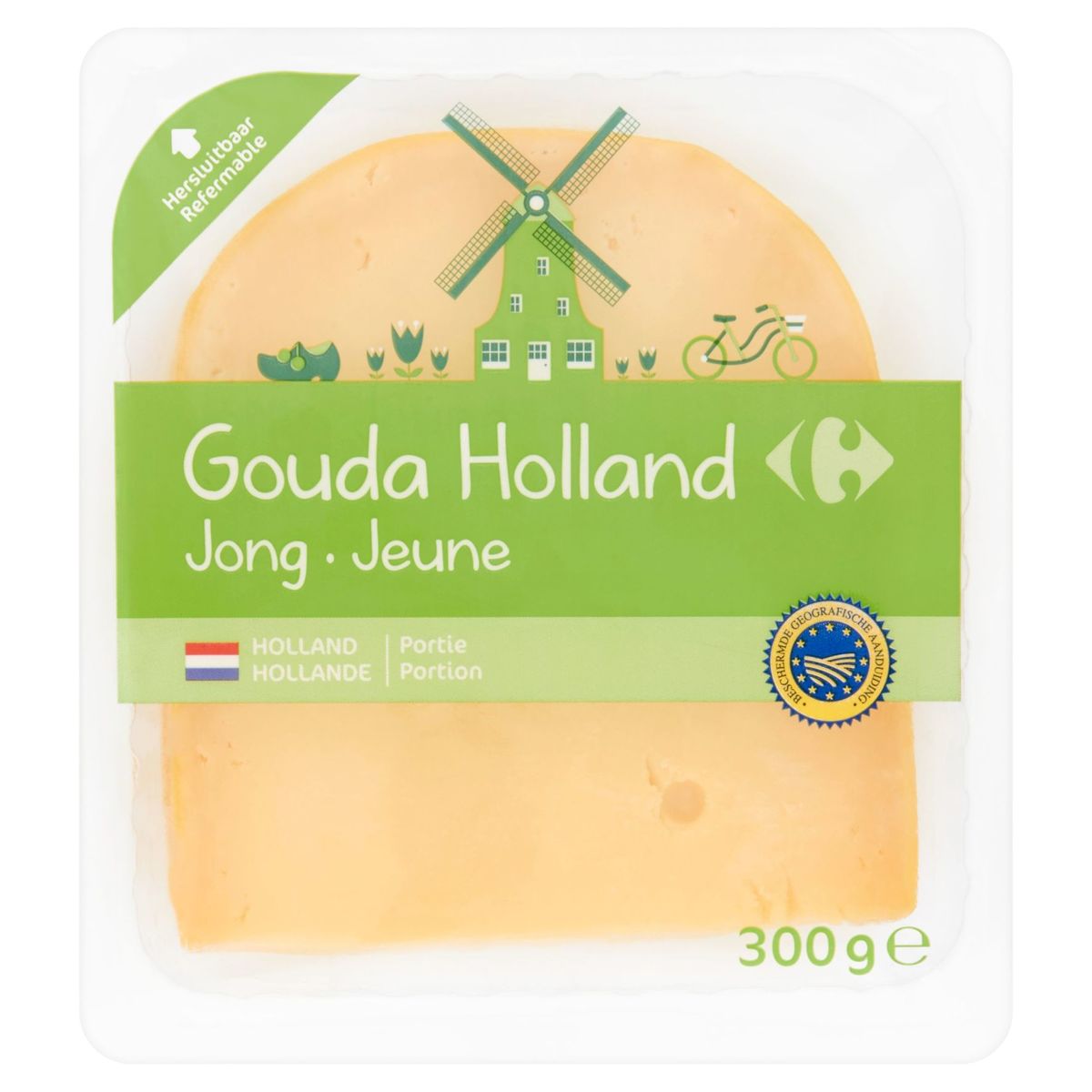 Carrefour Gouda Holland Jeune bloc 300 g