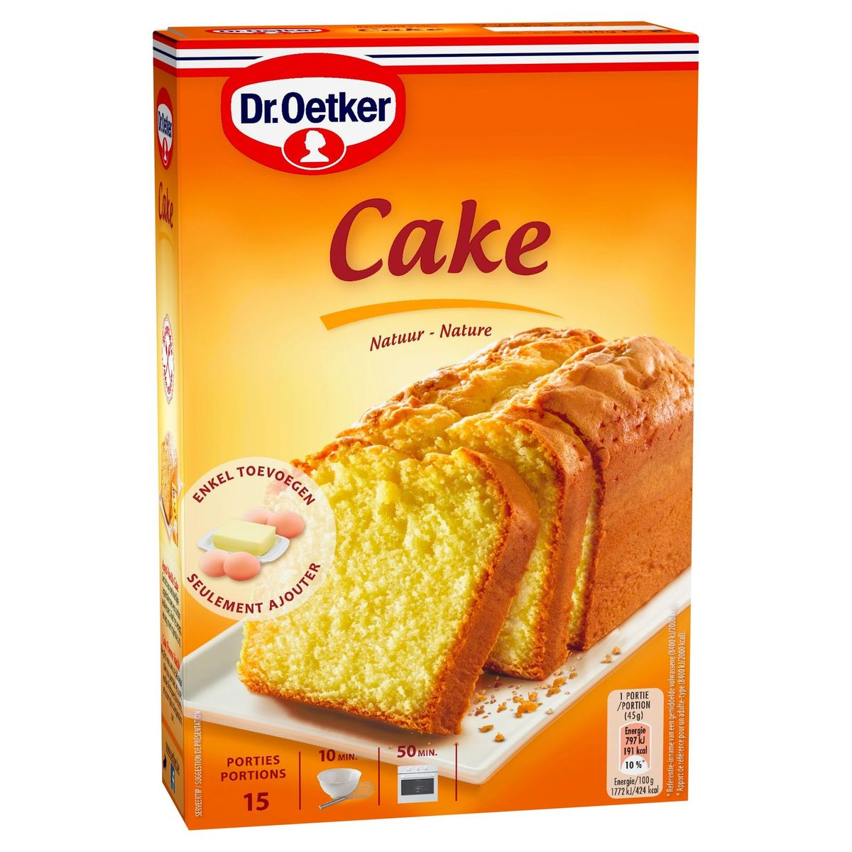 Arrangement Ideaal lezing Dr. Oetker Cake Natuur 400 g | Carrefour Site