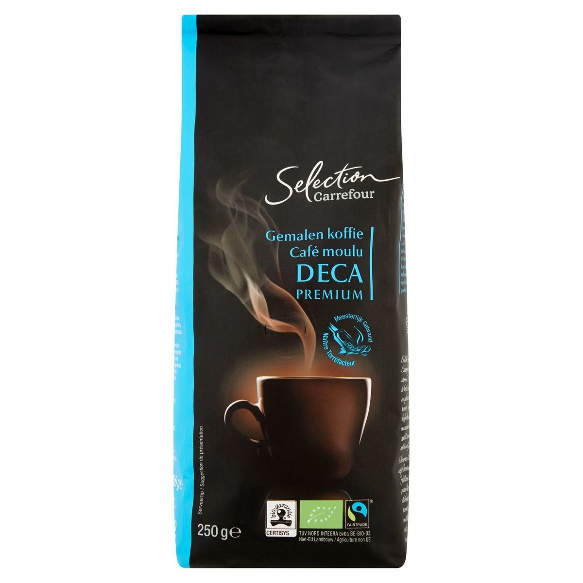 Carrefour Selection Gemalen Koffie Deca Premium 250 g
