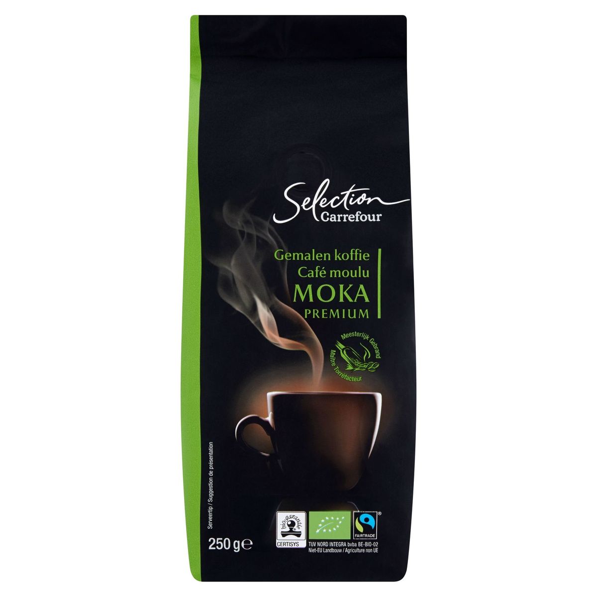 Carrefour Selection Gemalen Koffie Moka Premium 250 g