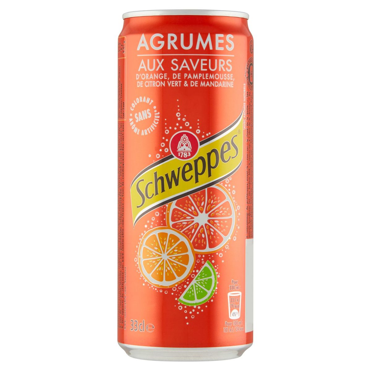 Schweppes Agrumes 33 Cl | Carrefour Site