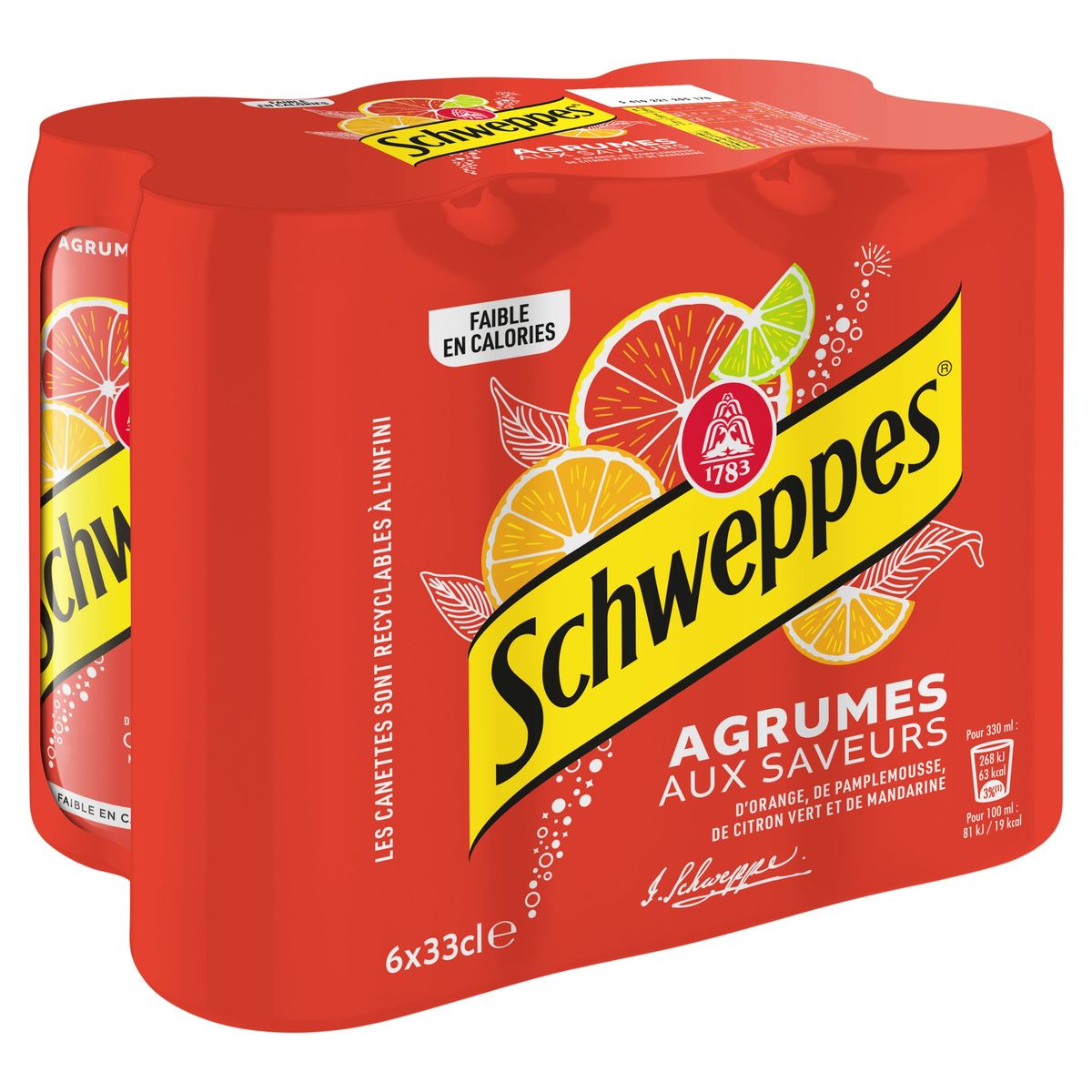 Schweppes Agrumes 6x33cl