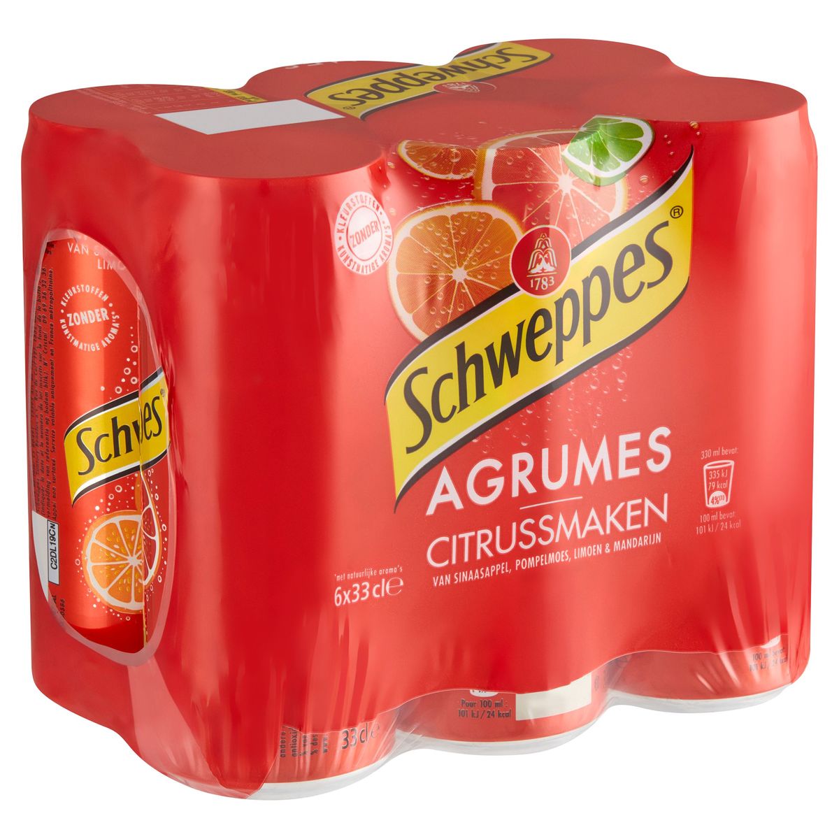 Schweppes Agrumes 6 x 33 cl