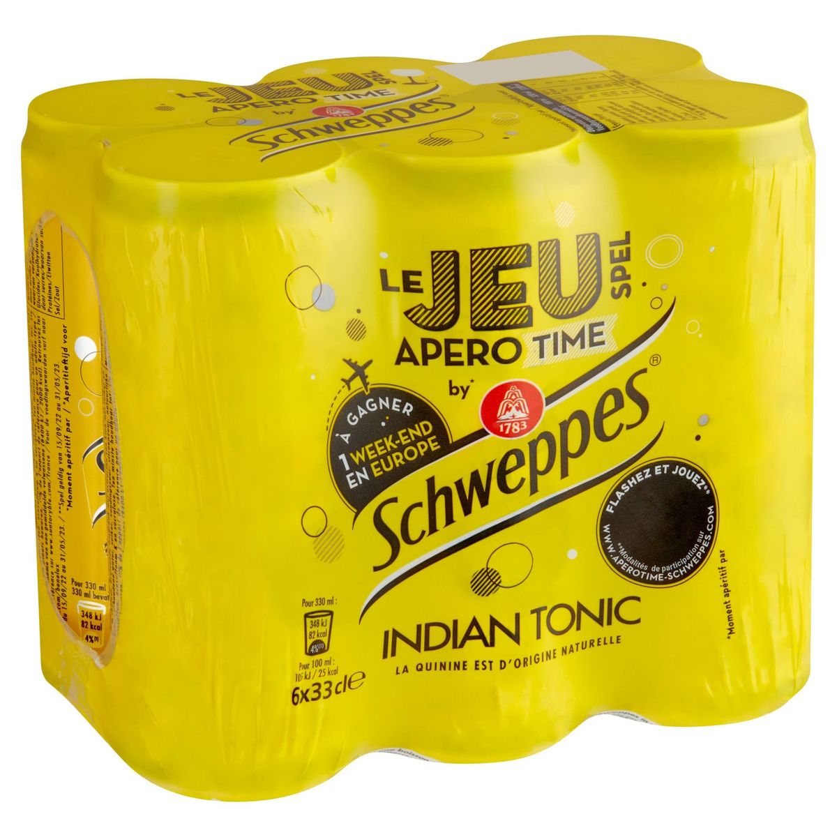 Schweppes Indian Tonic 6 x 33 cl