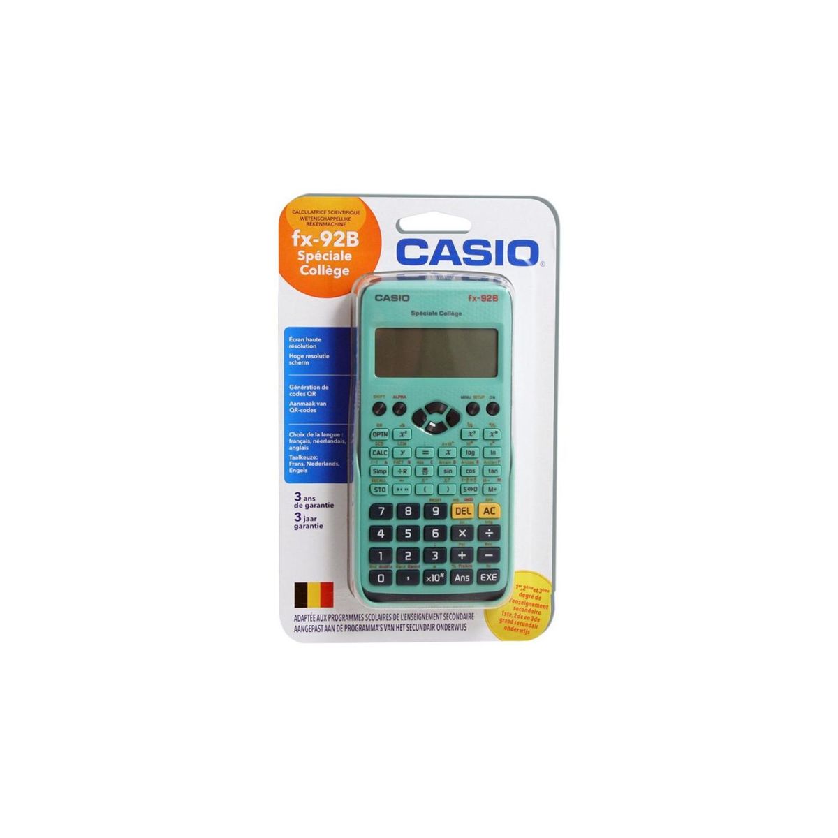 Casio Calculatrice scientifique fx-92B