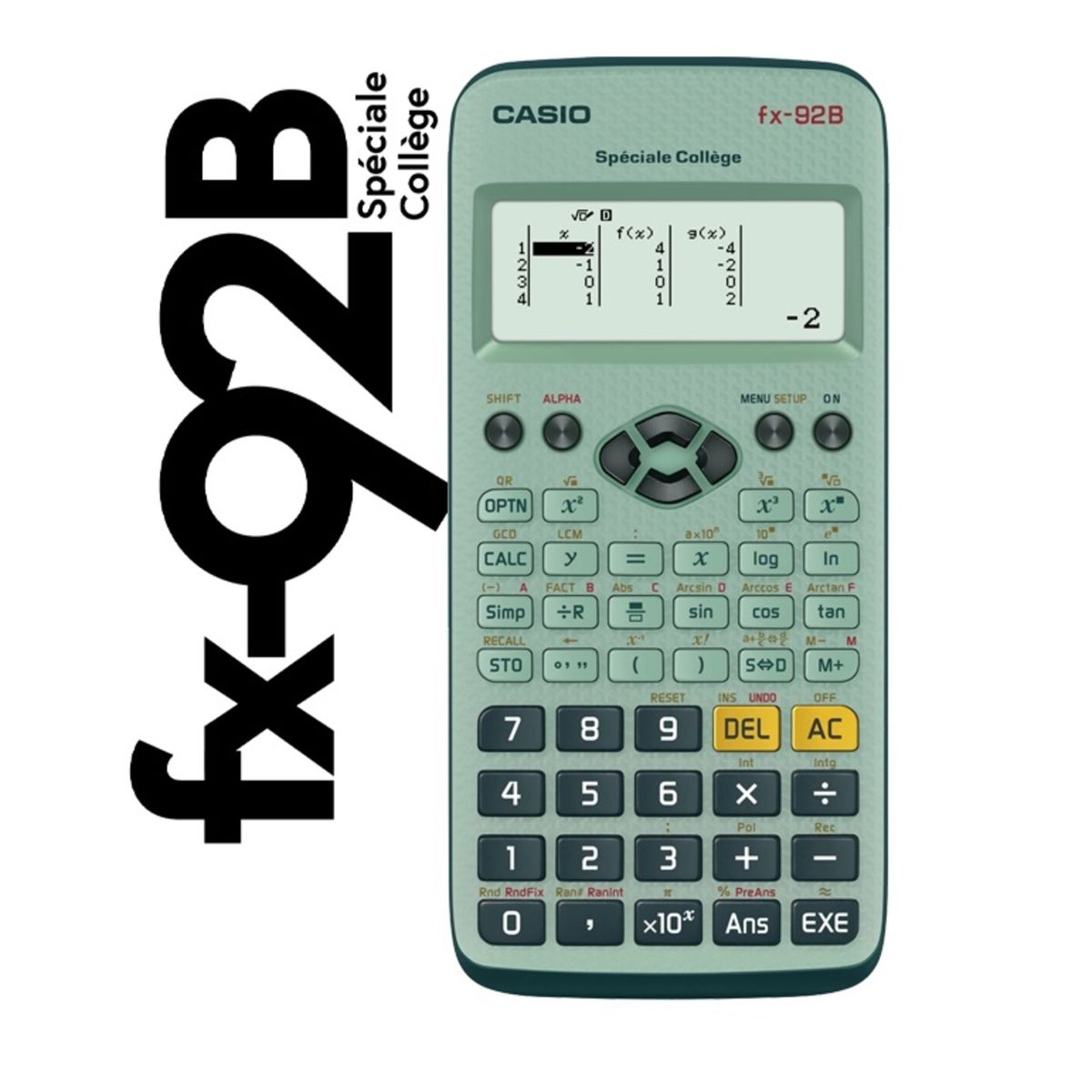 Casio Calculatrice scientifique fx-92B