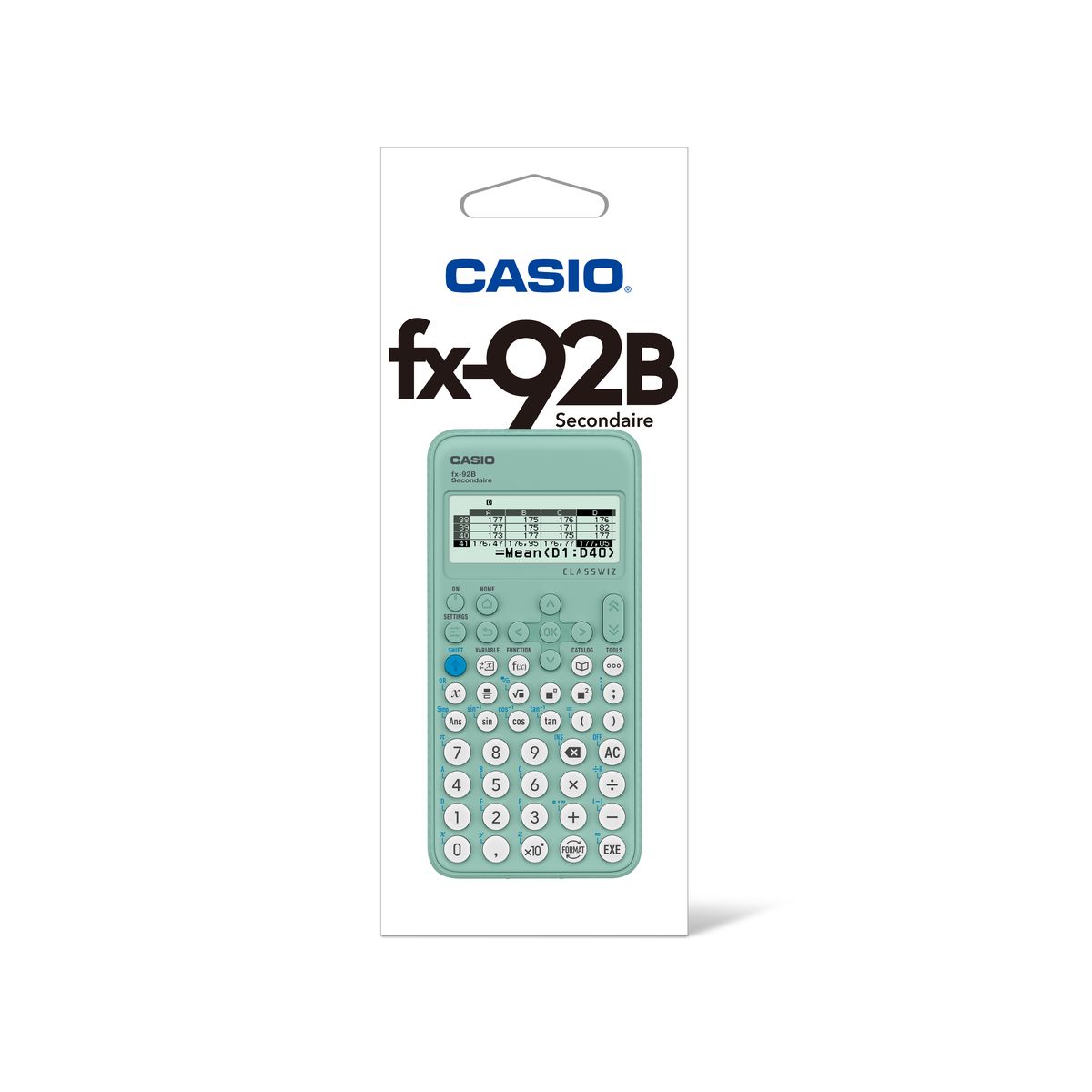 Casio Wetenschappelijk Rekenmachine fx-92B Secondaire