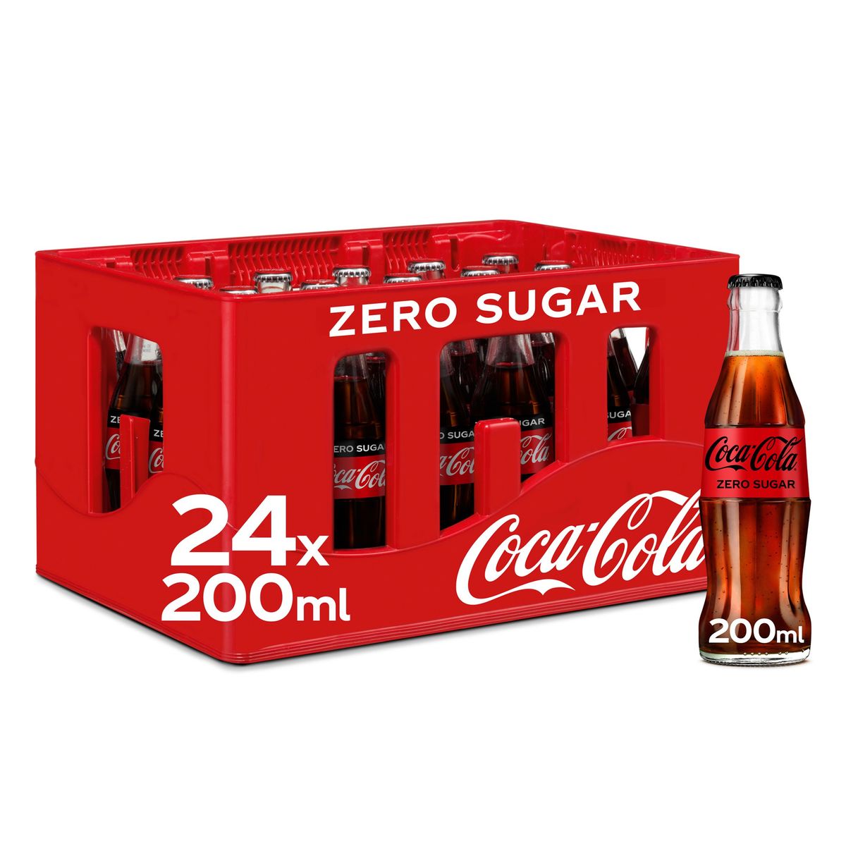 Coca Cola Zero Coke Soft drink 24 x 200 ml