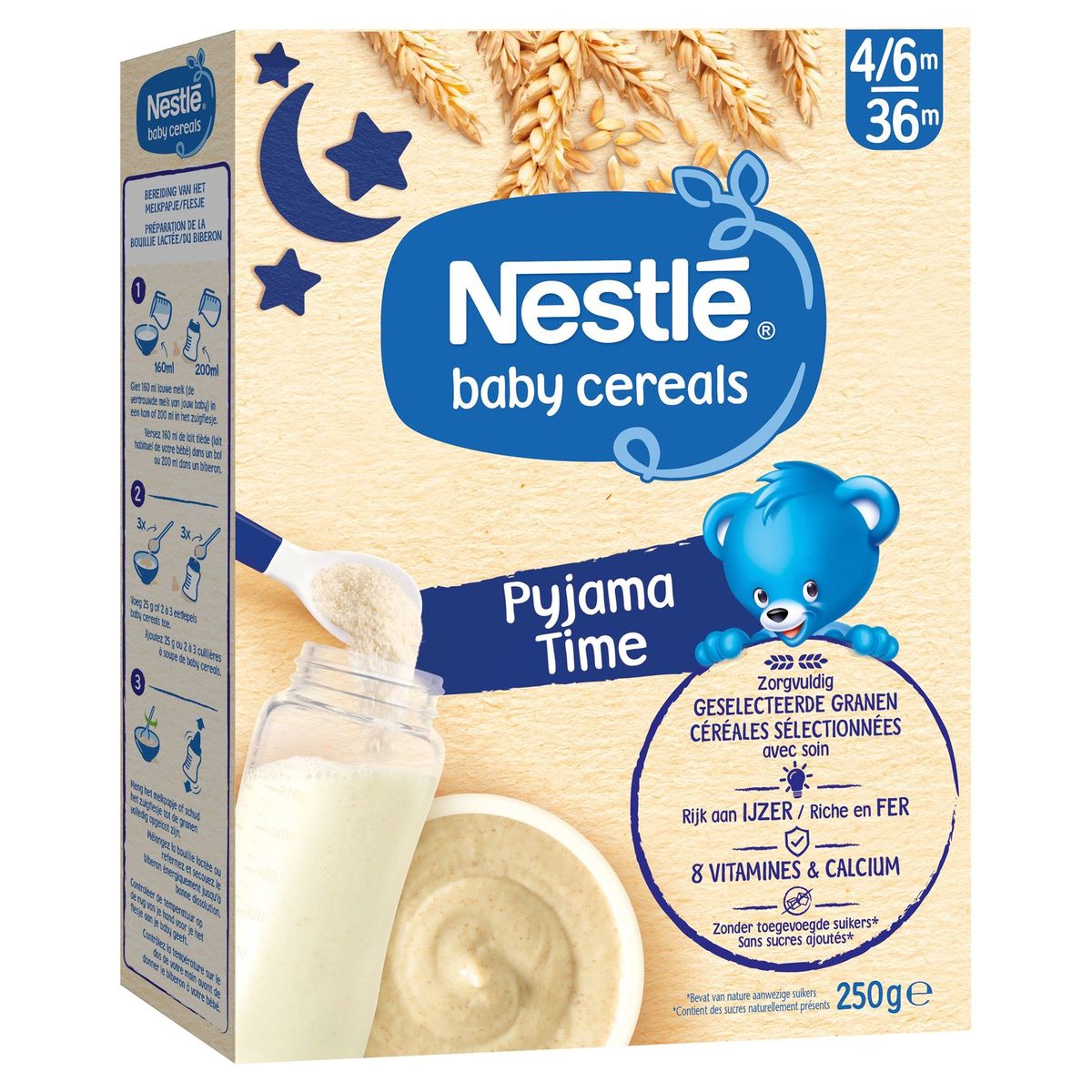 Nestlé Baby Cereals Pyjama Time vanaf 6 maanden 250g