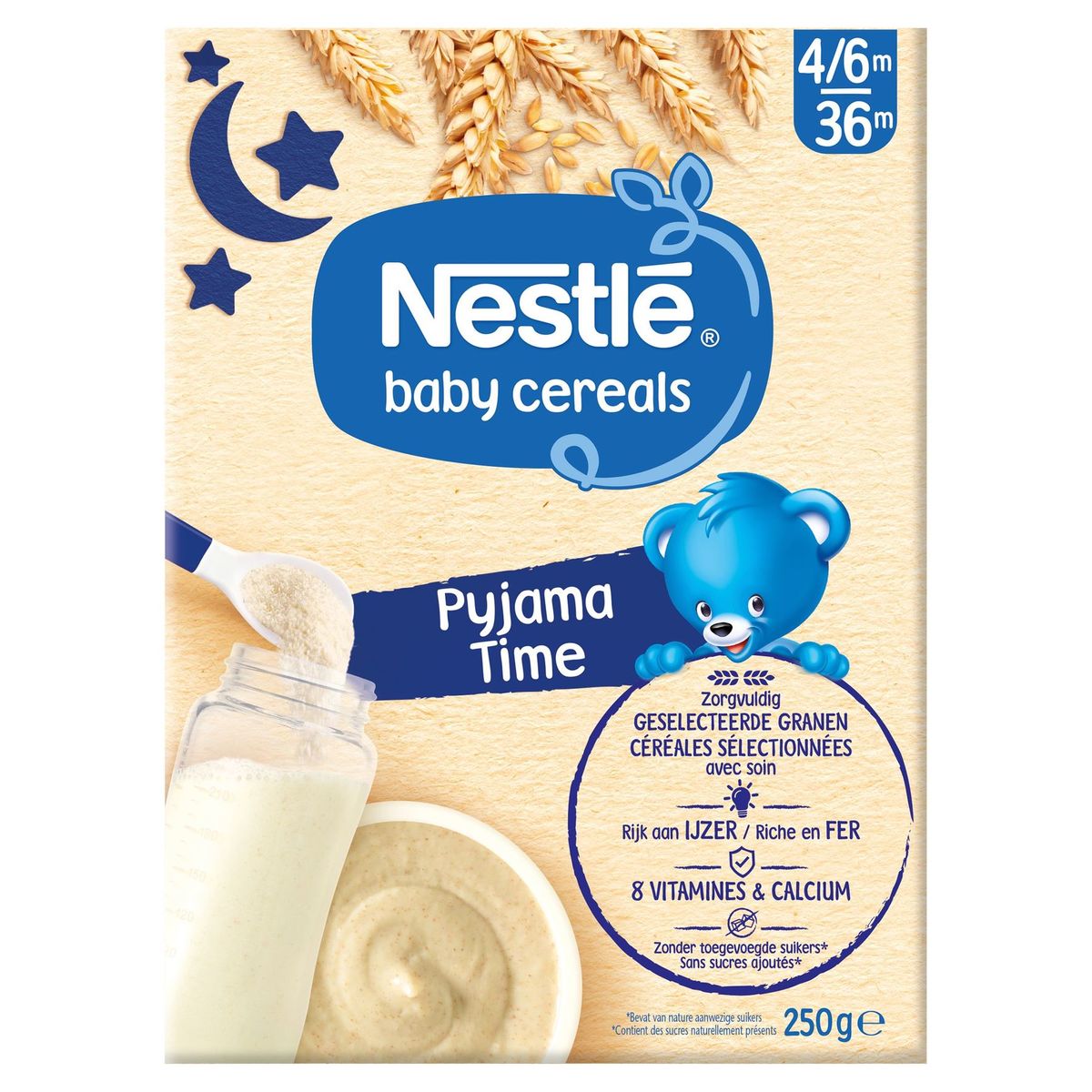 Nestlé Baby Cereals Pyjama Time vanaf 6 maanden 250g