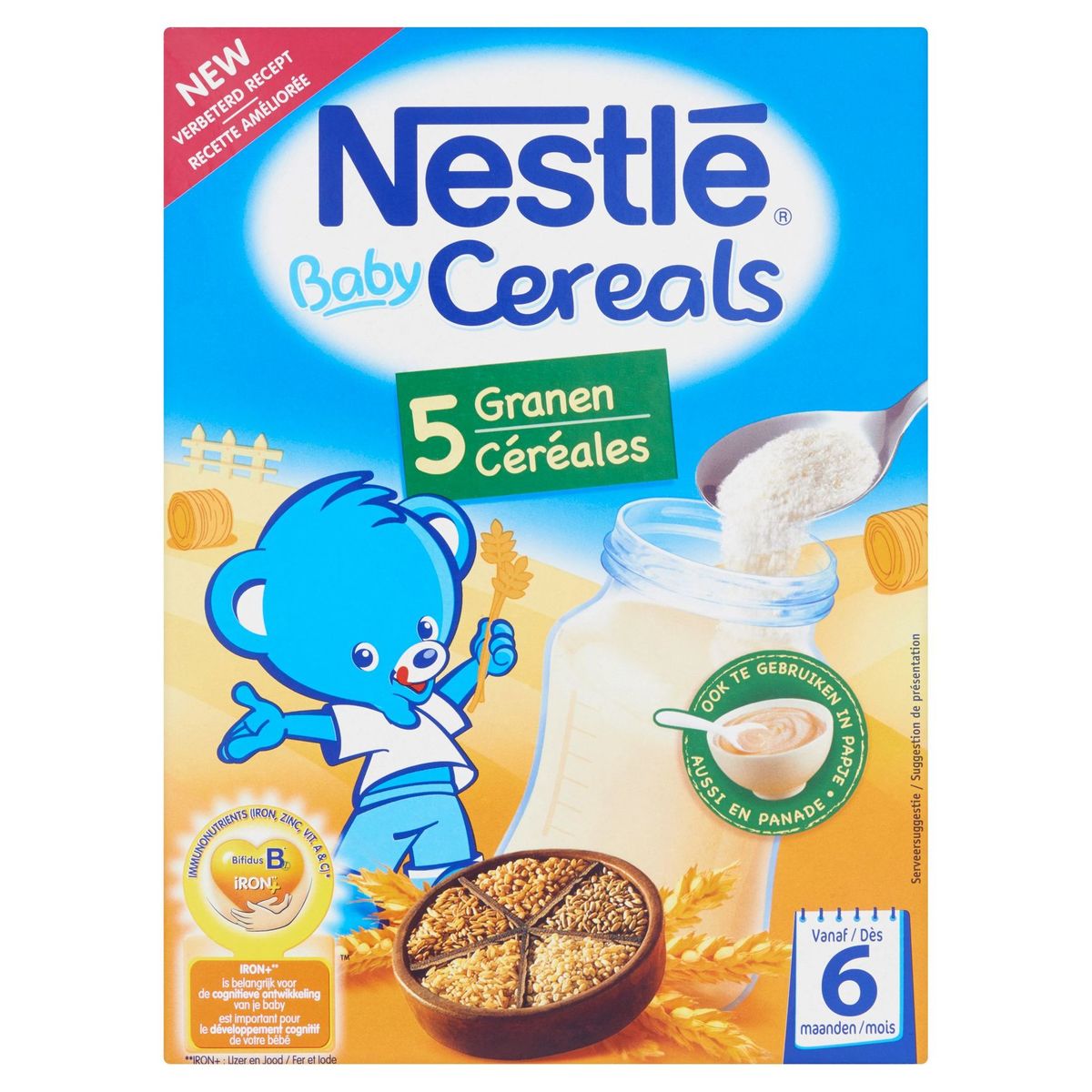 Nestle Baby Cereals 5 Cereales Des 6 Mois 250 G Carrefour Site