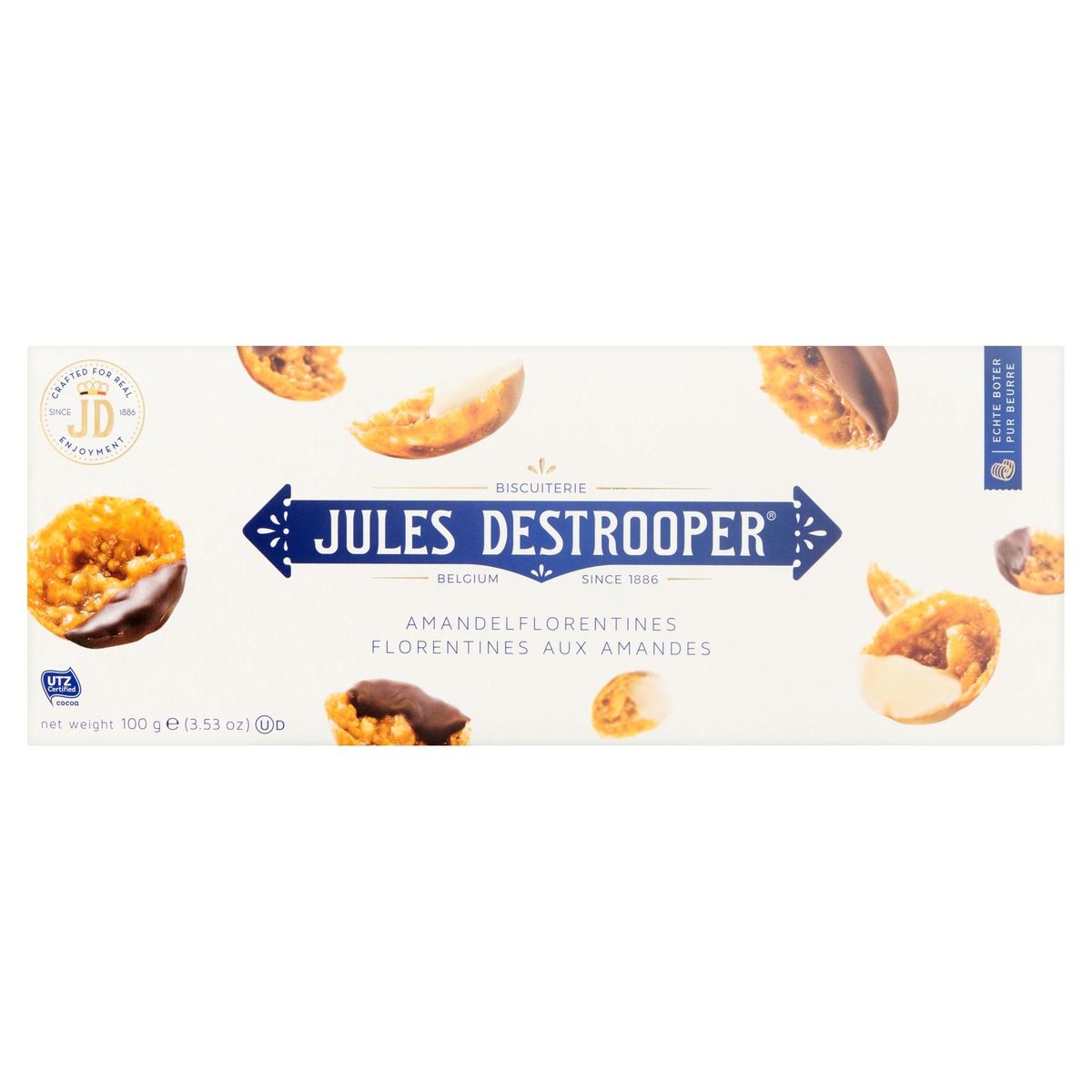 Jules Destrooper Amandelflorentines 100 g