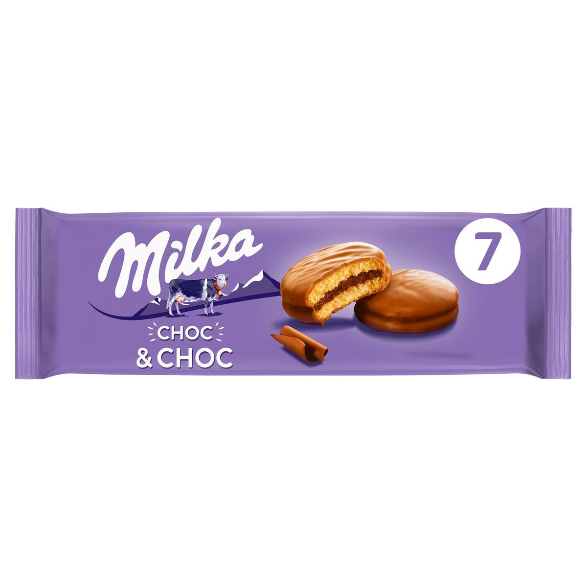 Milka Choc & Choc Gâteaux Au Chocolat 175 g