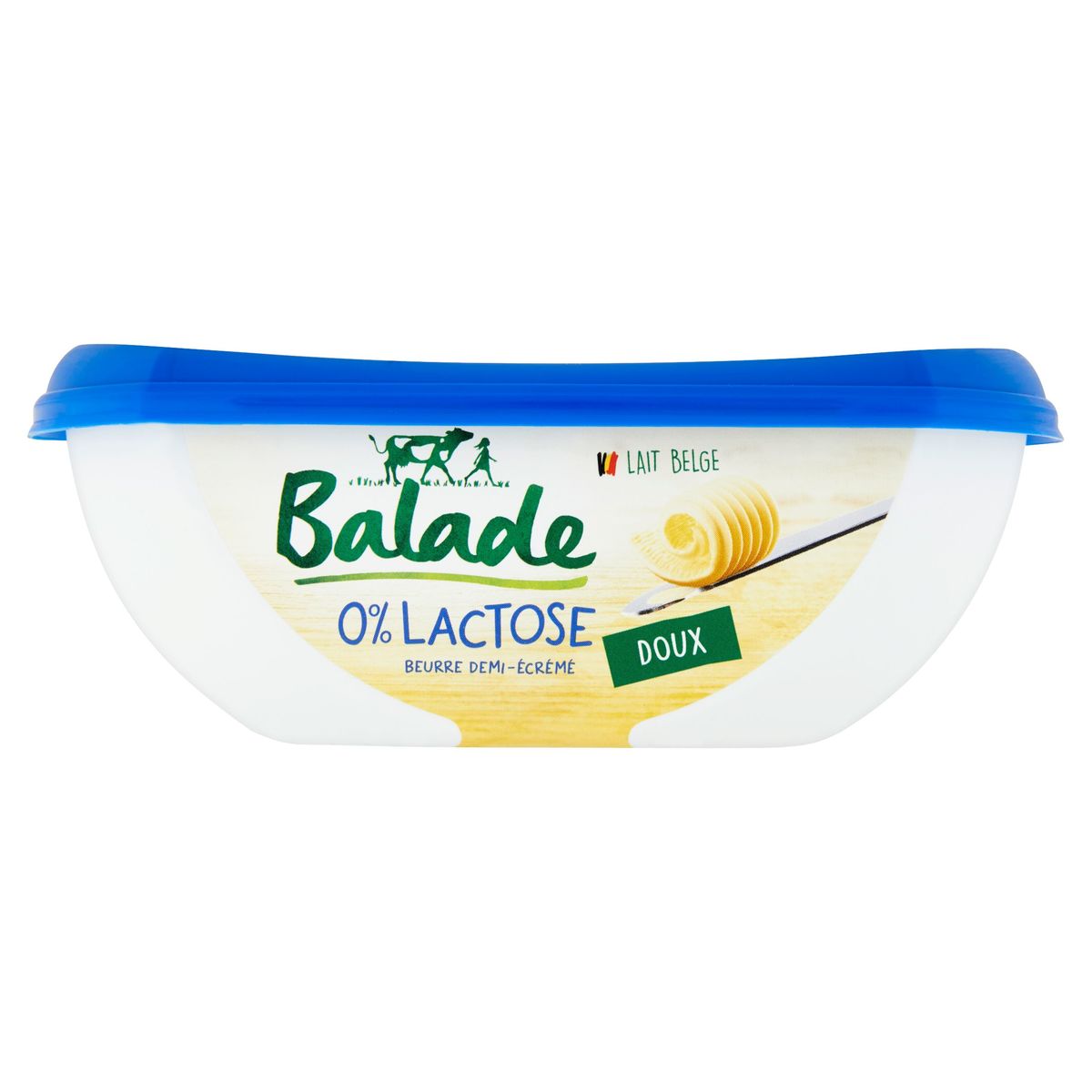 Balade 0% Lactose Echte Halfvolle Boter Ongezouten 250 g